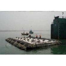 Rubber Salvage Pontoon pour le lancement de navires